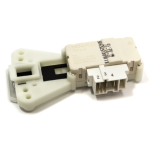 Elettroserratura lavatrice chiusura oblò Ariston Indesit codice ricambio C00085194 - immagine 1