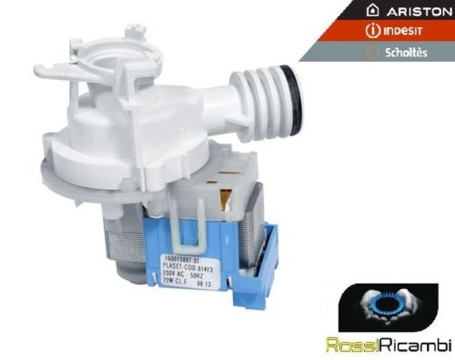 POMPA SCARICO LAVATRICE ARISTON INDESIT FILTRO - C00143739 C0090537 - ORIGINALE