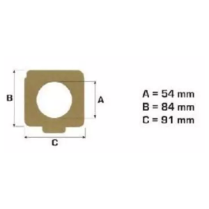8 sacchetti per aspirapolvere Moulinex per modelli COMPACT - DE LUXE - immagine 2