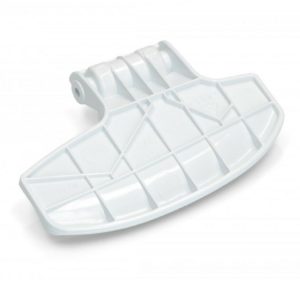 Maniglia leva apertura porta oblò lavatrice Candy Zerowatt Hoover ricambio originale 41021016 - immagine 2