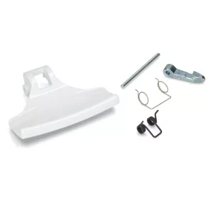 Maniglia impugnatura oblò lavatrice Zanussi Zoppas Ikea ricambio originale 4055246955 - immagine 1