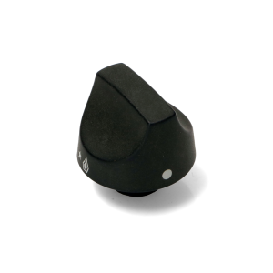 Manopola piano cottura Franke nera originale 133.0042.457 per modello trend - immagine 1