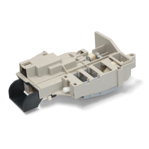 Elettroserratura ritardatore bloccaporta lavatrice Hotpoint Ariston codice ricambio C00264535 - immagine 1