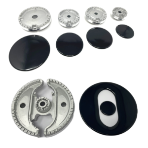 SERIE PIATTELLI+ BRUCIATORI HOTPOINT ARISTON INDESIT 5 FUOCHI - immagine 1