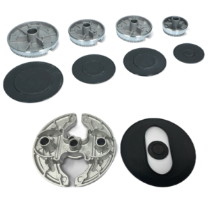SERIE PIATTELLI+ BRUCIATORI HOTPOINT ARISTON INDESIT 5 FUOCHI - immagine 2