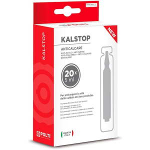 Polti Kalstop 20 FIALE x 5ml ANTICALCARE Vaporetto Lecoaspira Unico Vaporella - immagine 1