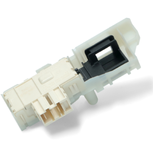 Elettroserratura bloccaporta lavatrice Candy Hoover Iberna Rosieres Zerowatt codice ricambio 46002826 80049349 - immagine 2