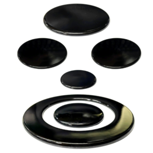SERIE PIATTELLI SPARTIFIAMMA 5 FUOCHI CUCINA GAS PIANO COTTURA SMALVIC - immagine 1