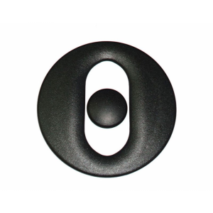 Piattello spartifiamma ricambio tripla corona satinato raf Hotpoint Ariston Indesit - immagine 1