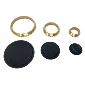 Kit piattelli + anelli spartifiamma cucina 3 fornelli piano cottura Samet - immagine 2