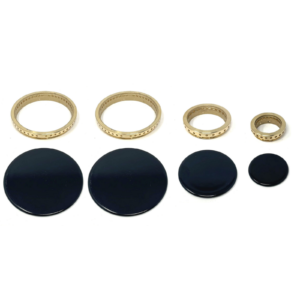 Serie 4 piattelli + anelli spartifiamma- piano cottura-cucina gas Lofra 4 fuochi - immagine 1