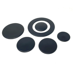 Kit 5 piattelli spartifiamma opachi per piano cottura cucina Glem Gas - immagine 1