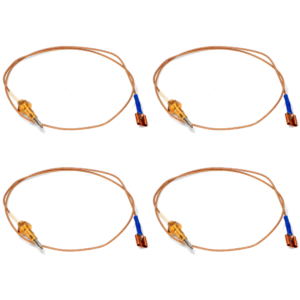 Kit 4 termocoppia valvola di sicurezza cucina gas piano cottura Ariston Indesit Star piano cottura codice ricambio C00052986 - immagine 1