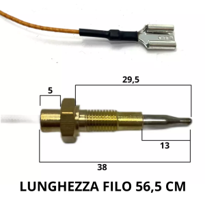 Nardi termocoppia valvola sicurezza gas cucina - piano cottura - immagine 2
