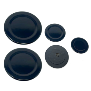 kit ricambio piattelli spartifiamma cucina a gas piano cottura Aeg Rex Electrolux Zanussi Zoppas 5 fuochi - immagine 1