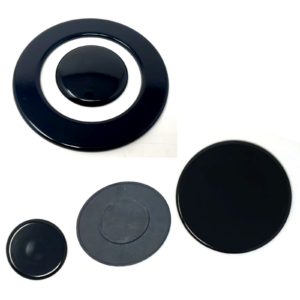 INDESIT KIT 4 PIATTELLI SPARTIFIAMMA CUCINA FORNELLI 3 FUOCHI +TRIPLA CORONA - immagine 1