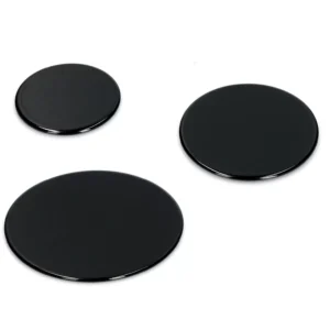 Kit ricambio piattelli spartifiamma piano cottura cucina a gas Aeg Rex Electrolux Castor Zoppas Zanussi 3 Fuochi - immagine 1