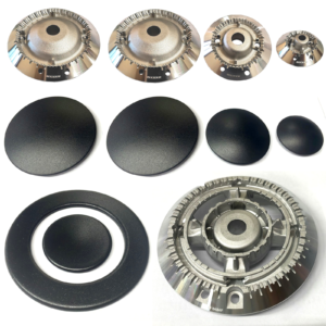 Kit bruciatori + spartifiamma opachi cucina 5 fuochi piano cottura Lofra - immagine 1