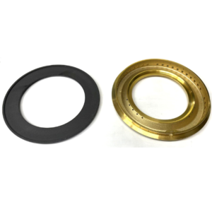 ILVE KIT SPARTIFIAMMA E SOTTO PIATTELLO OTTONE PIANO COTTURA - A/478/07 - immagine 2