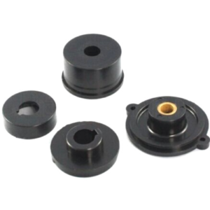 Serie 4 coperchi chiusura rullo grattugia Reber n° 3 per modelli 8910N 9600N 400w 10053N ricambio originale 6007B - immagine 1