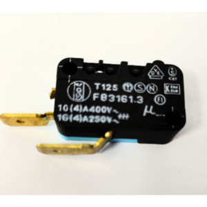 Micro interruttore micro pulsante crouzet 16 amp 220 volt 2 faston - immagine 3