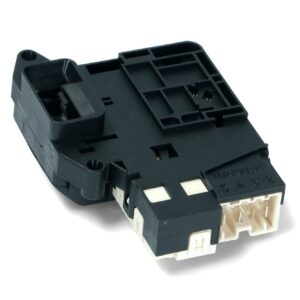 Elettroserratura bloccoporta 4 contatti sportello lavatrice LG codice ricambio EBF61315801 - immagine 1