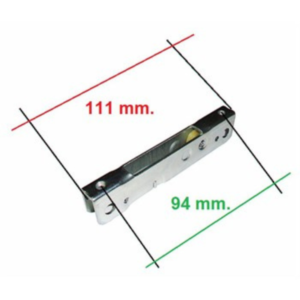 Foster coppia cerniere molle ricambio porta forno da 60 cm. complete di portarulli - immagine 3