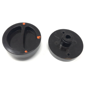 Manopola cucina gas Star foro mm.8 marrone diametro esterno 60 mm - 1 pezzo - immagine 1