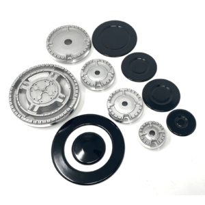 Kit bruciatori + piattelli spartifiamma piano cottura Schaub Lorenz 5 fuochi - immagine 1