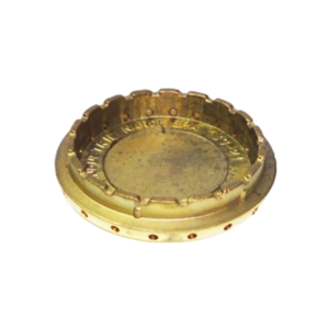 Spartifiamma fuoco medio semirapido ottone lucido cucina gas Nardi - immagine 2