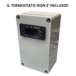 Scatola per termostato digitale 170 x 105 x 82 mm con viti - immagine 2