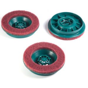Tris spazzole pad (ruvide) lucidatrice pl510 pl511 pl512 Vorwerk Folletto - immagine 1