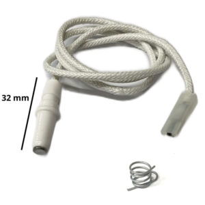 Candeletta accensione piezo per cucina gas Bompani Boreal lunghezza 32 mm. - immagine 1