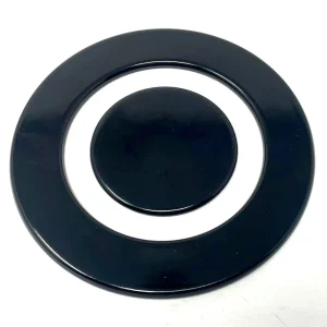 Piattello spartifiamma cucina gas piano cottura Bompani tripla corona lucido - immagine 1