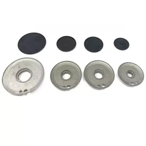 Serie bruciatori piattelli spartifiamma smeg cucina 4 fuochi kit completo - immagine 2