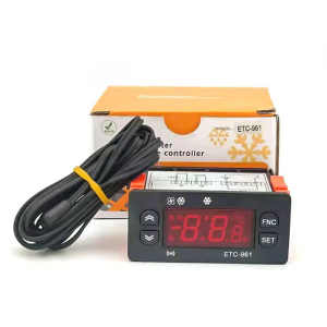 Envintel termostato digitale 1 sonda NTC 10A ETC-961 celle frigorifere banchi frigoriferi - immagine 1