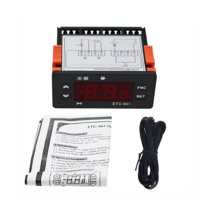 Envintel termostato digitale 1 sonda NTC 10A ETC-961 celle frigorifere banchi frigoriferi - immagine 4