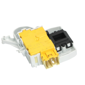 Elettroserratura bloccoporta lavatrice Hotpoint Ariston Indesit ricambio compatibile C00254755 - immagine 1