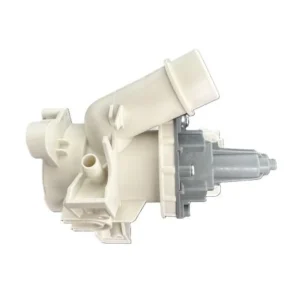Pompa scarico completa di filtro lavatrice Candy Hoover Zerowatt codice ricambio 43014233 - immagine 1