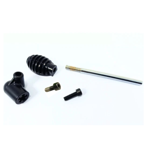 Kit ricambio Boccola + leva + pomello + viti per macchina caffè Baby Frog BF011 BF012 BF013 BF034 D017 - immagine 1