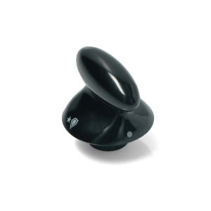 Manopola nera country trend piano cottura franke 133.0042.459 ricambio compatibile - immagine 1