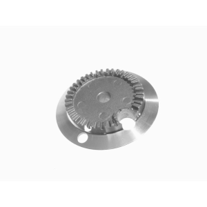 Piattello spartifiamma fuoco piccolo piano cottura cucina a gas Aeg Castor Electrolux Rex Zoppas Zanussi codice ricambio 3540006081 - immagine 2