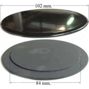 Piattello spartifiamma fuoco grande piano cottura cucina a gas Aeg Castor Electrolux Rex Zoppas Zanussi codice ricambio 3540006107 - immagine 1