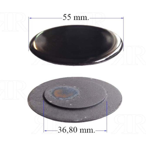 Piattello spartifiamma fuoco piccolo piano cottura cucina a gas Aeg Castor Electrolux Rex Zoppas Zanussi codice ricambio 3540006081 - immagine 1