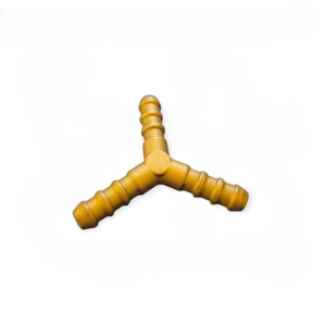 Portagomma in ottone 3 vie per gas gpl bombola bombolone ricambio cucina fornellone - immagine 1