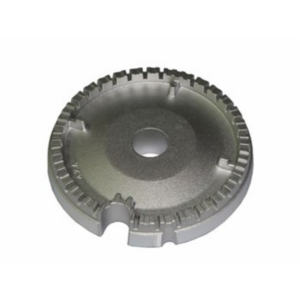 Piattello spartifiamma nero lucido rapido grande ø mm 94 cucina a gas Bompani codice ricambio M00380962 - immagine 2