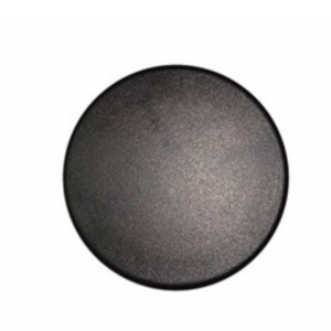 Piattello spartifiamma ultrarapido ø mm 105 nero opaco cucina a gas Indesit Whirlpool  codice ricambio C00380448 - immagine 1